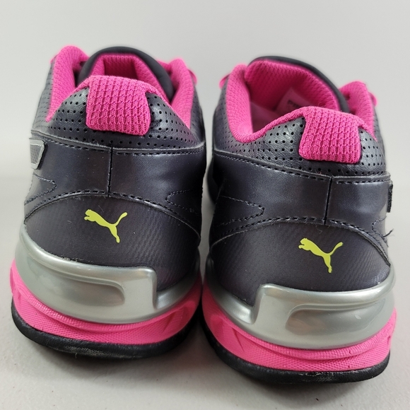 Puma Women'sGray PINK black Sneakers Running - Picture 2 of 11